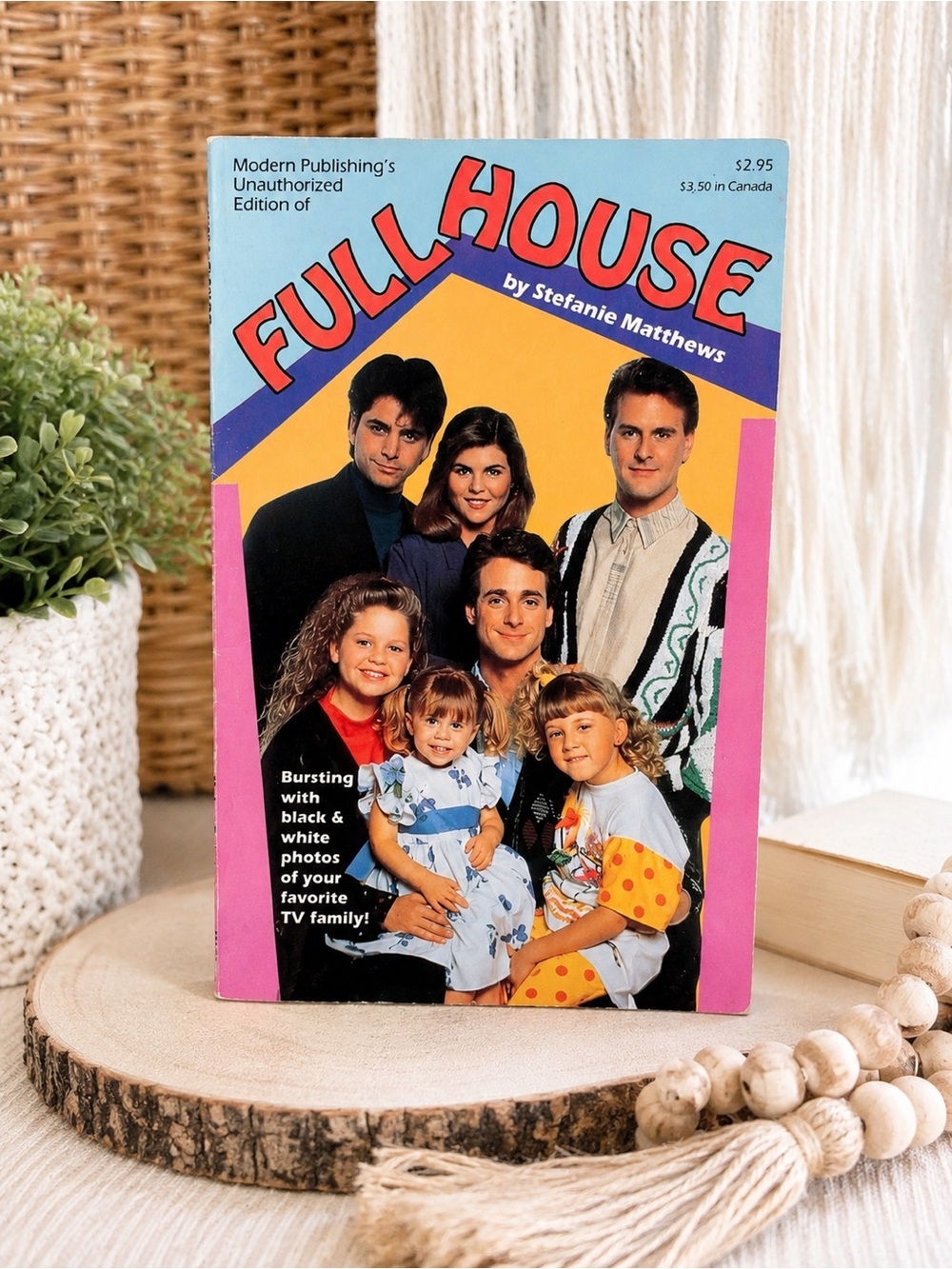Vintage 1992 Full House Book by Stefanie Matthews Modern Publishing's Softcover